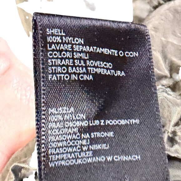 Urban Outfitters Iets Frans Baggy Tech Pants Green Streetwear Utility Size Small - Picture 14 of 16